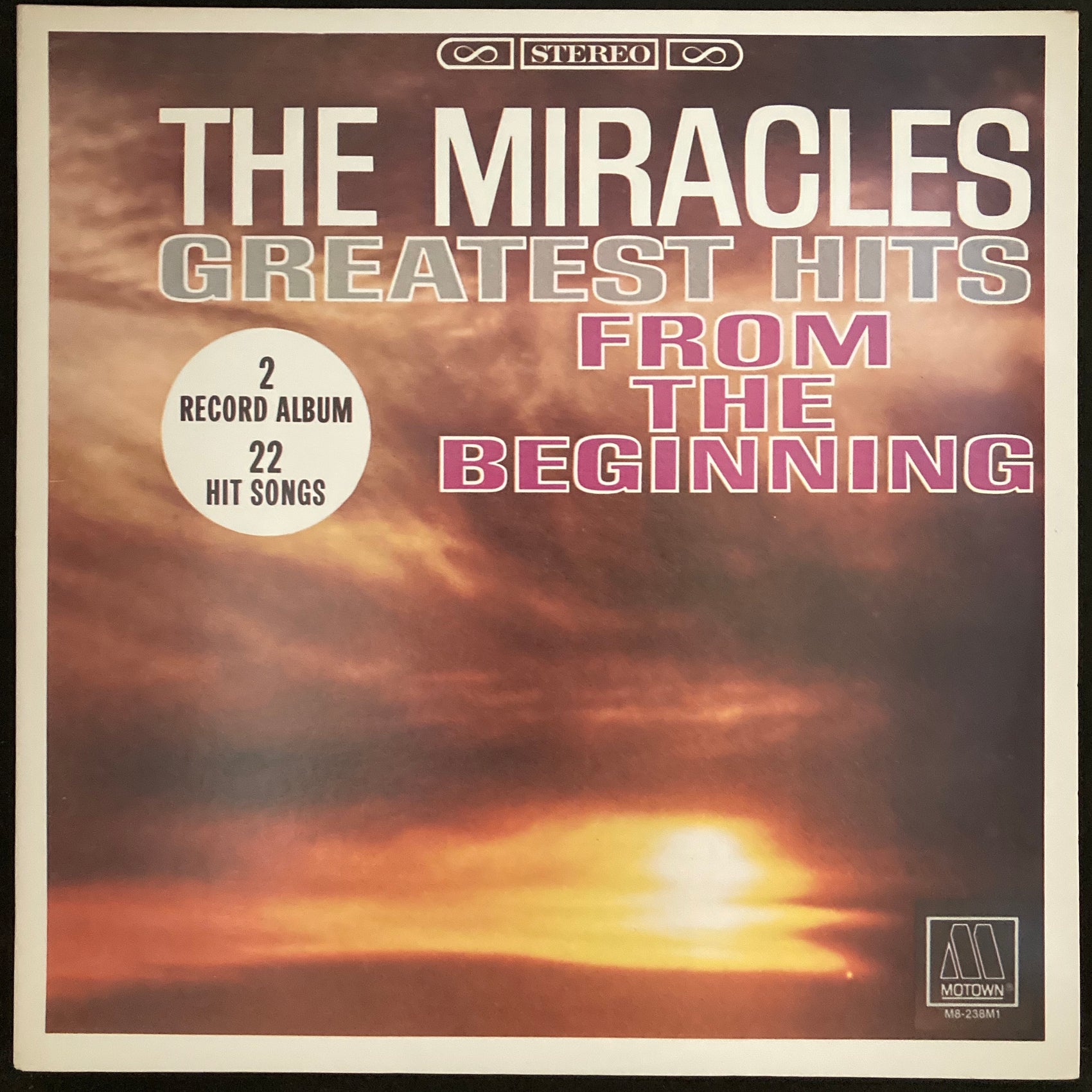 MIRACLES - GREATEST HITS FROM THE BEGINNING (2LP) (USED VINYL 1978 US M-/M-)