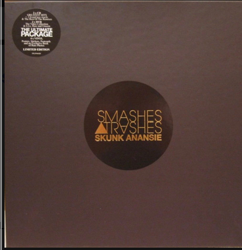 SKUNK ANANSIE - SMASHES & TRASHES (4 x LP 2 x CD 2 x DVD BOX SET) VINYL
