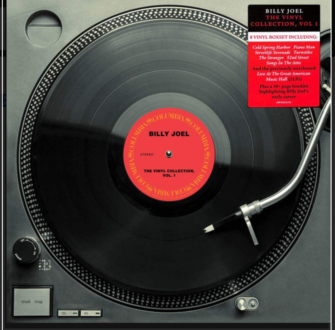 BILLY JOEL - THE VINYL COLLECTION, VOL. 1 (BOX SET) VINYL