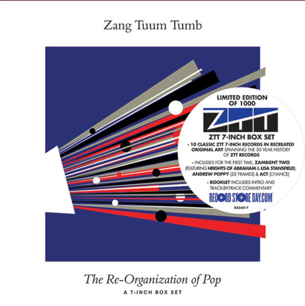 VARIOUS ARTISTS - ZANG TUUM TUMB (THE RE-ORGANIZATION OF POP) (10 x 7" BOX SET) VINYL