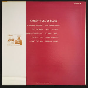 B.B. KING - A HEART FULL OF BLUES (USED VINYL 1978 JAPAN M-/M-)
