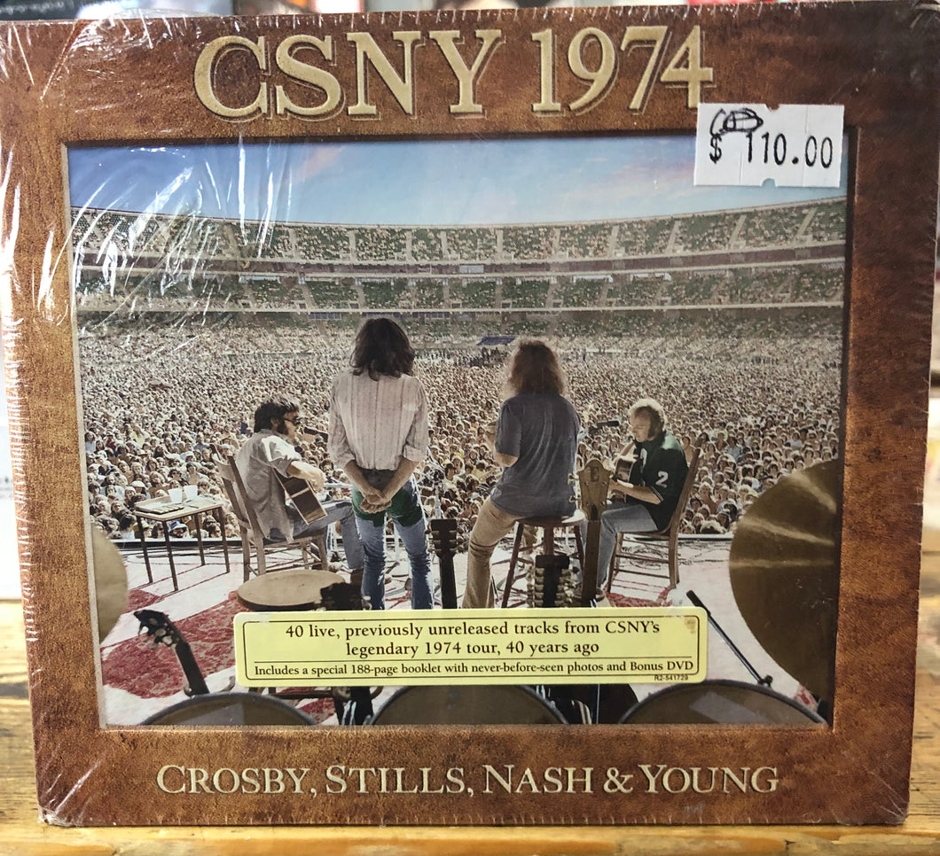 CROSBY, STILLS, NASH & YOUNG – CSNY 1974  3CD + DVD