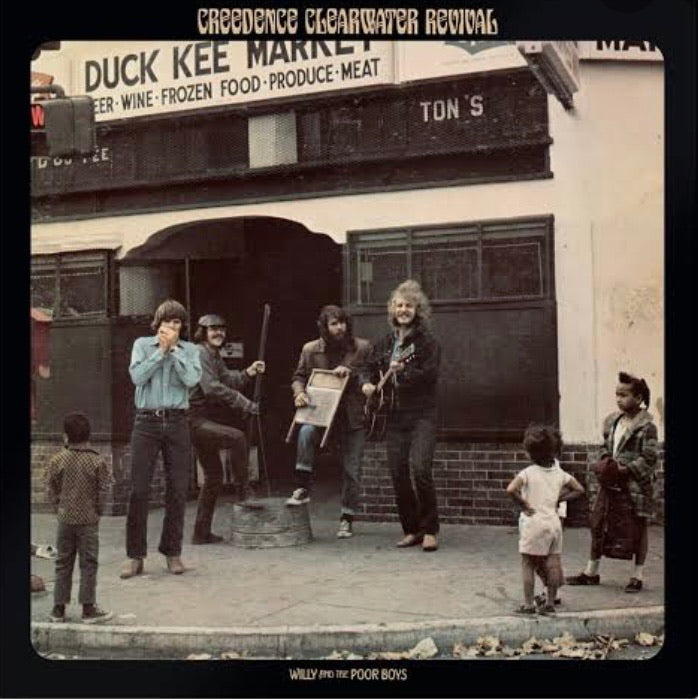CREEDENCE CLEARWATER REVIVAL - WILLY AND THE POOR BOYS (COLOURED) VINYL