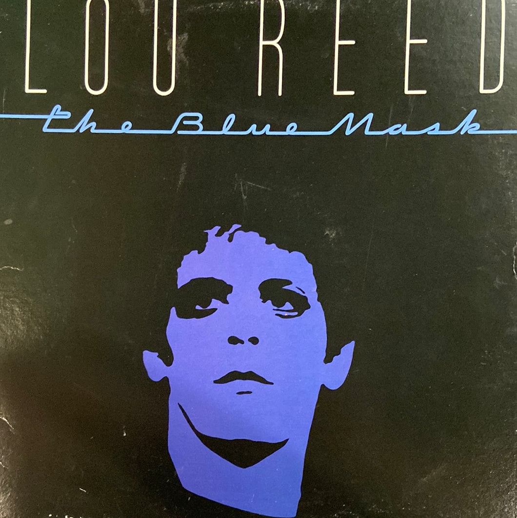 LOU REED - THE BLUE MASK (USED VINYL 1982 US EX/EX-)