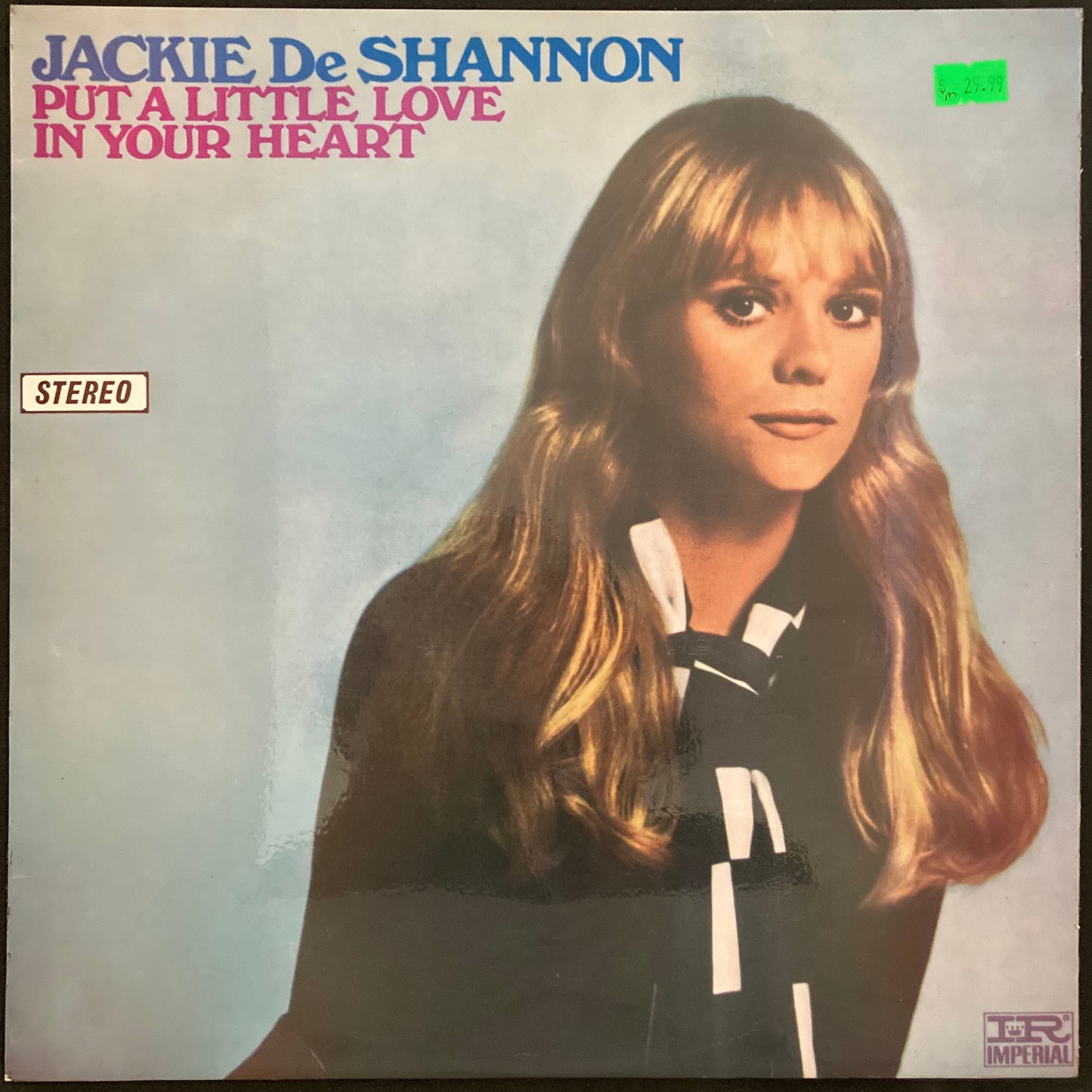 JACKIE DESHANNON - PUT A LITTLE LOVE IN YOUR HEART (USED VINYL 1969 AUS M-/EX+)