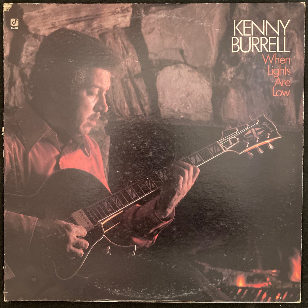KENNY BURRELL - WHEN THE LIGHTS ARE LOW (USED VINYL 1979 US M-/EX)