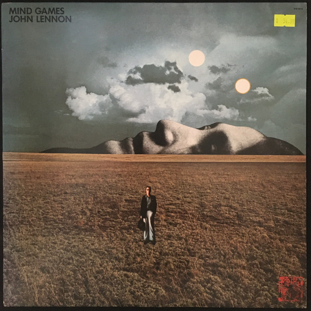 JOHN LENNON - MIND GAMES (USED VINYL 1980 UK EX+/EX-)