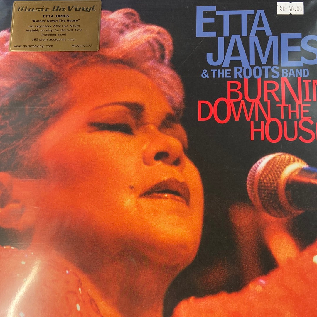 ETTA JAMES - BURNIN'DOWN THE HOUSE VINYL