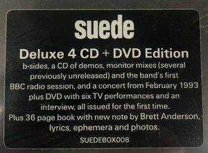 SUEDE – SUEDE (4CD + DVD + SIGNED PRINT)