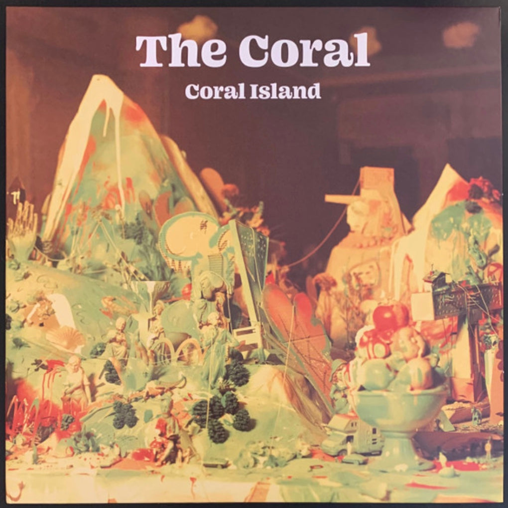 THE CORAL - CORAL ISLAND (2 x LP, DINKED LTD ED) COLOURED VINYL