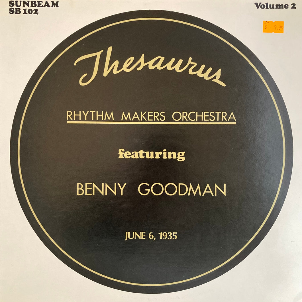 RHYTHM MAKERS ORCHESTRA FEATURING BENNY GOODMAN - THESAURUS VOLUME 2 (USED VINYL UNPLAYED)