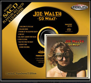 JOE WALSH - SO WHAT SACD CD