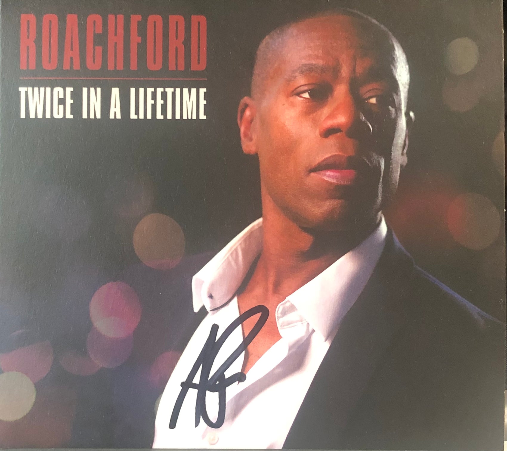 ROACHFORD - TWICE IN A LIFETIME AUTOGRAPHED) CD
