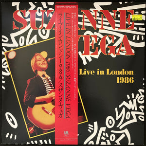 SUZANNE VEGA - LIVE IN LONDON 1986 (USED VINYL M-/M-)
