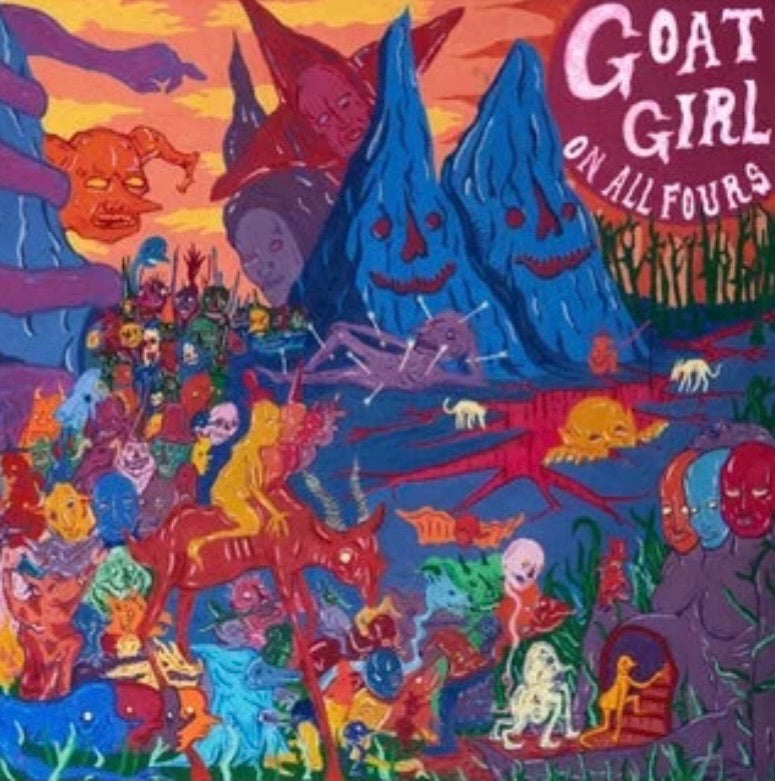 GOAT GIRL - ON ALL FOURS (TRANSPARENT PINK COLOURED 2LP) VINYL