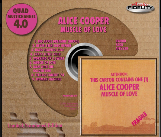 ALICE COOPER - MUSCLE OF LOVE (AUDIO FIDELITY) HYBRID SACD