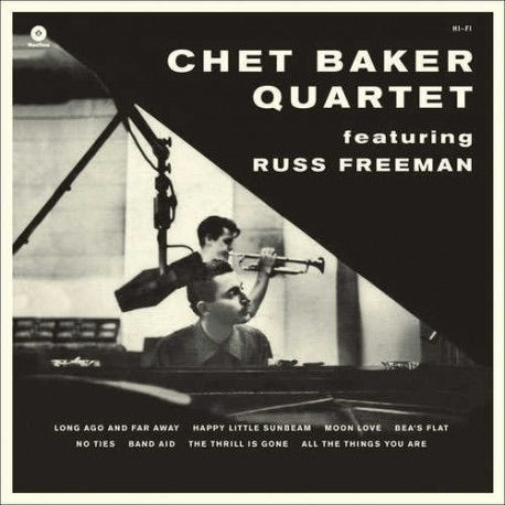 CHET BAKER - CHET BAKER QUARTET FEATURING RUSS FREEMAN VINYL
