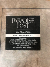 Load image into Gallery viewer, PARADISE LOST – THE PLAGUE WITHIN (2 x LP + CD ARTBOOK LTD EDN DELUXE BOX SET) VINYL
