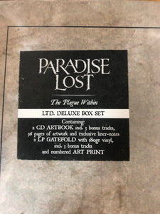 PARADISE LOST – THE PLAGUE WITHIN (2 x LP + CD ARTBOOK LTD EDN DELUXE BOX SET) VINYL