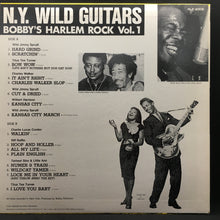 Load image into Gallery viewer, VARIOUS - BOBBY&#39;S HARLEM ROCK VOL. 1: N.Y. WILD GUITARS (USED VINYL 1986 JAPAN M-/M-)
