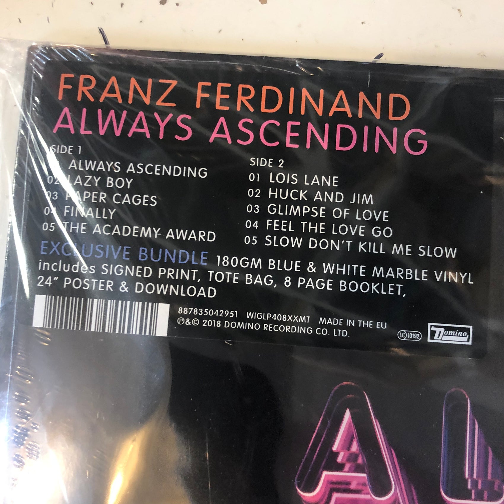 FRANZ FERDINAND - ALWAYS ASCENDING (EXCLUSIVE BUNDLE) (LP + TOTE + POSTER) VINYL