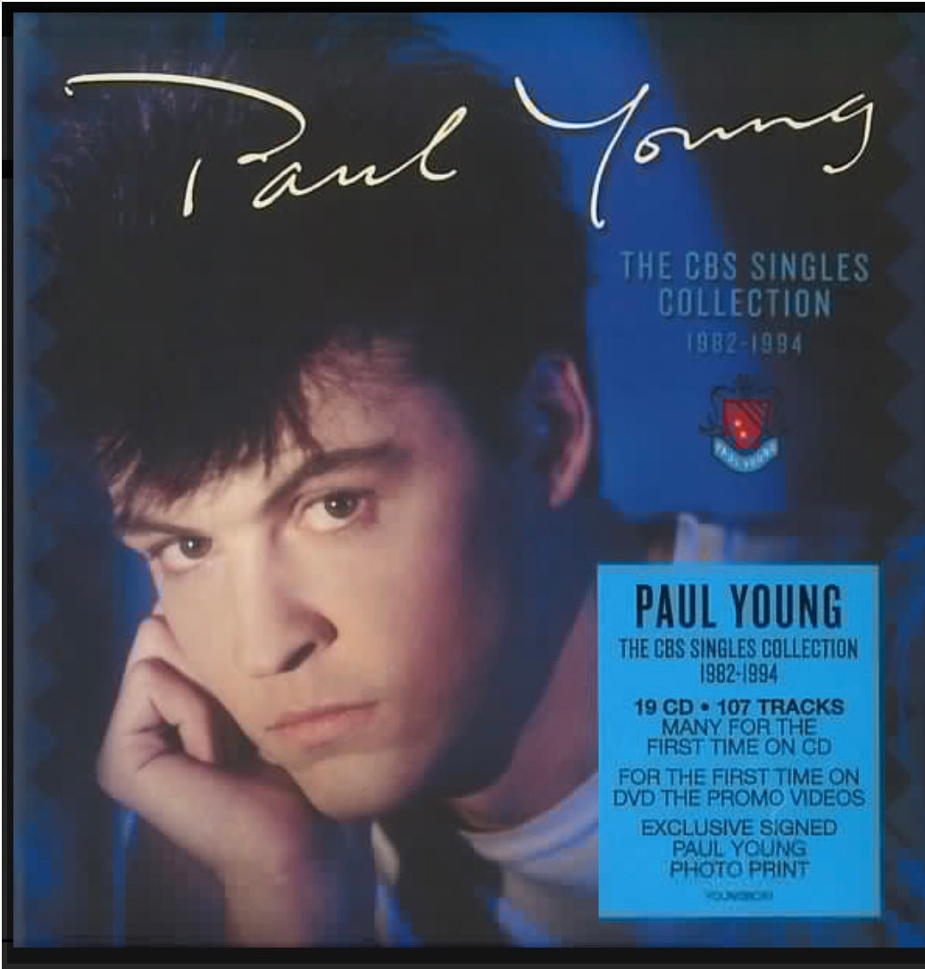 PAUL YOUNG - THE CBS SINGLES COLLECTION 1982-1994  BOX SET 19CD + DVD