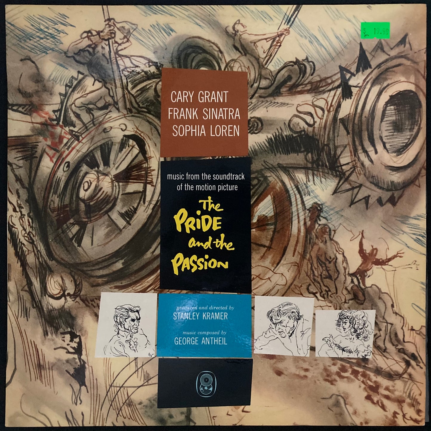 GEORGE ANTHEIL - THE PRIDE AND THE PASSION (USED VINYL 1962 AUS M-/M-)