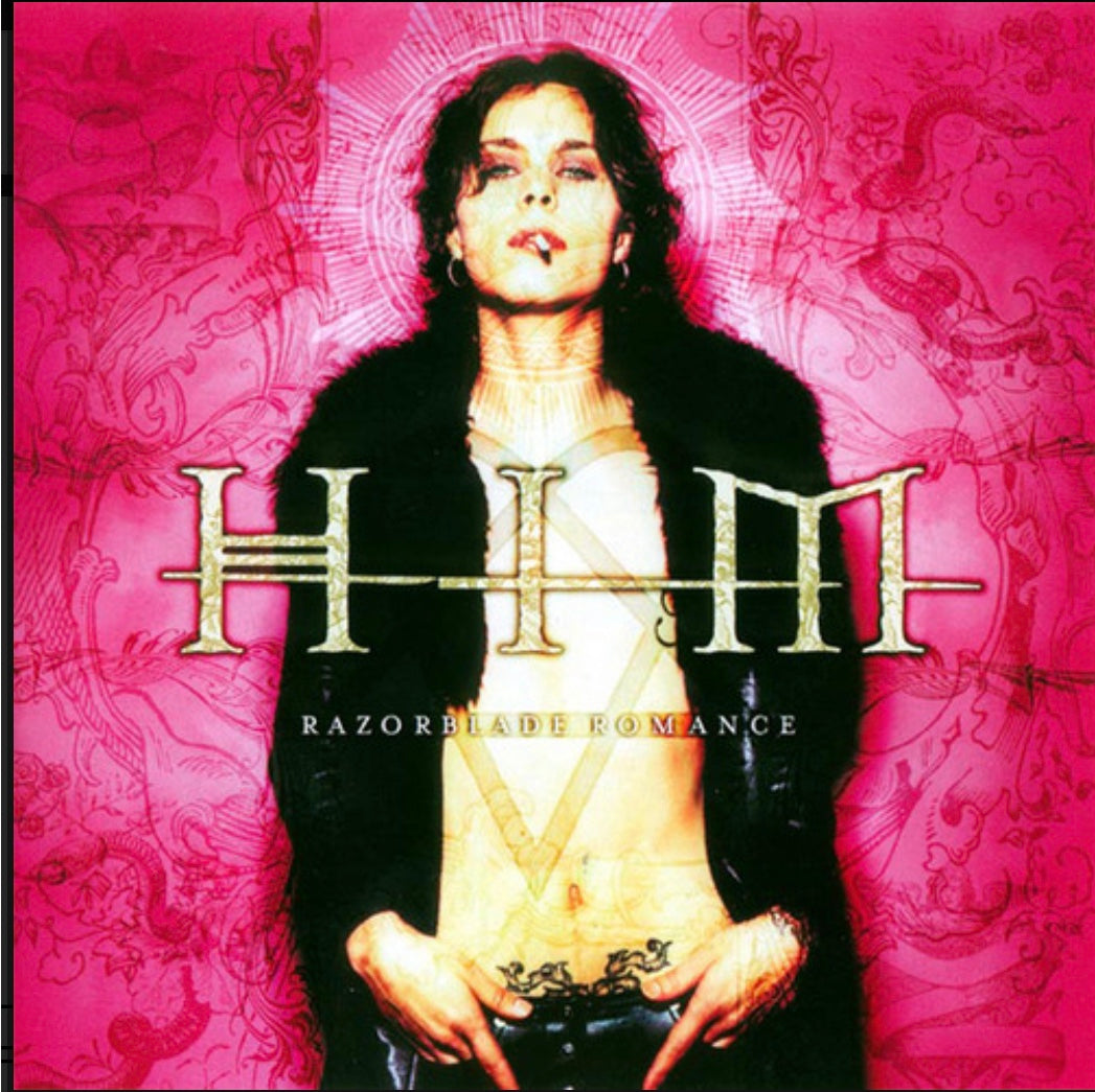 HIM - RAZORBLADE ROMANCE (TRANSPARENT MAGENTA COLOURED) VINYL