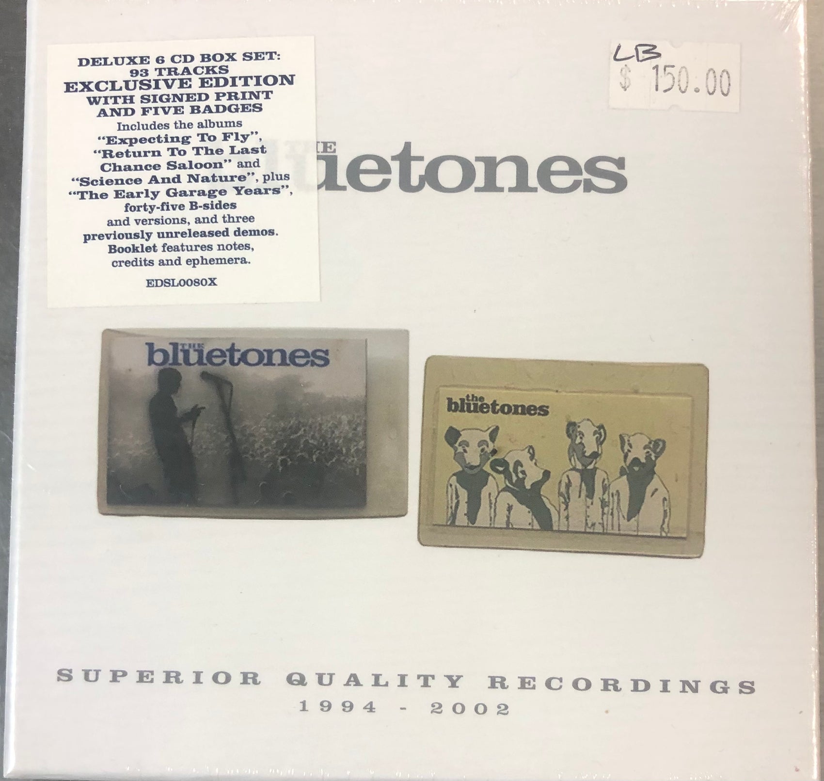 THE BLUETONES - SUPERIOR QUALITY RECORDINGS 1994-2002 (6 x CD BOX SET)