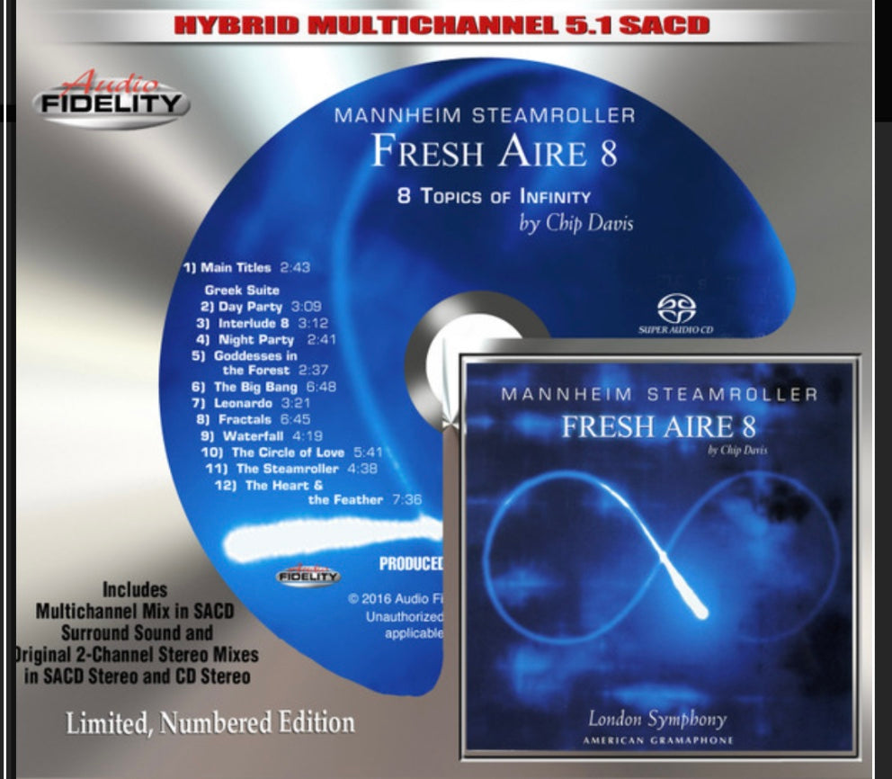 MANNHEIM STEAMROLLER – FRESH AIRE 8 SACD CD