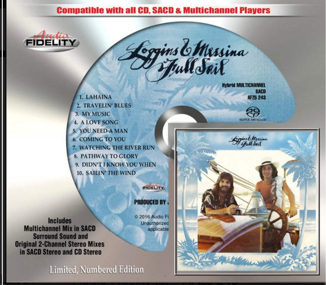 LOGGINS & MESSINA – FULL SAIL SACD CD