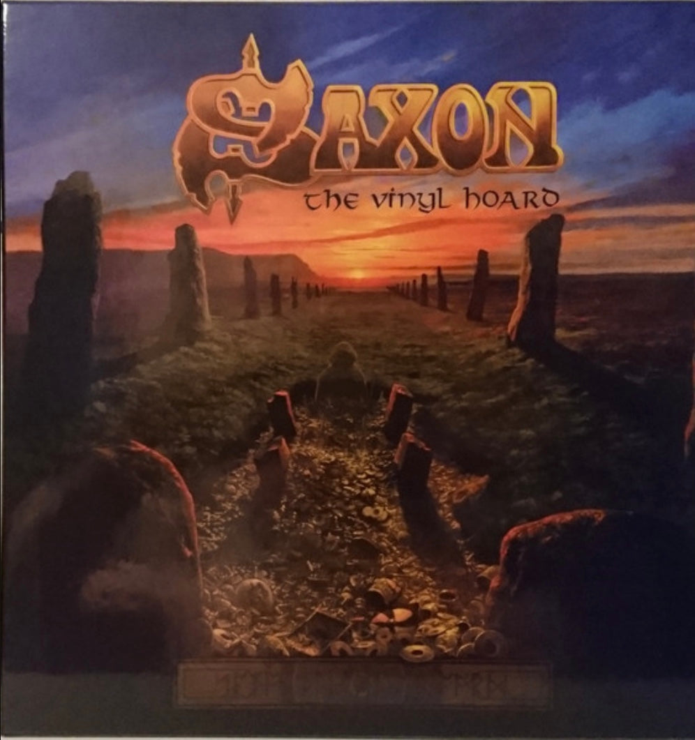 SAXON - THE VINYL HOARD (4 x DOUBLE LP LIVE SET) VINYL