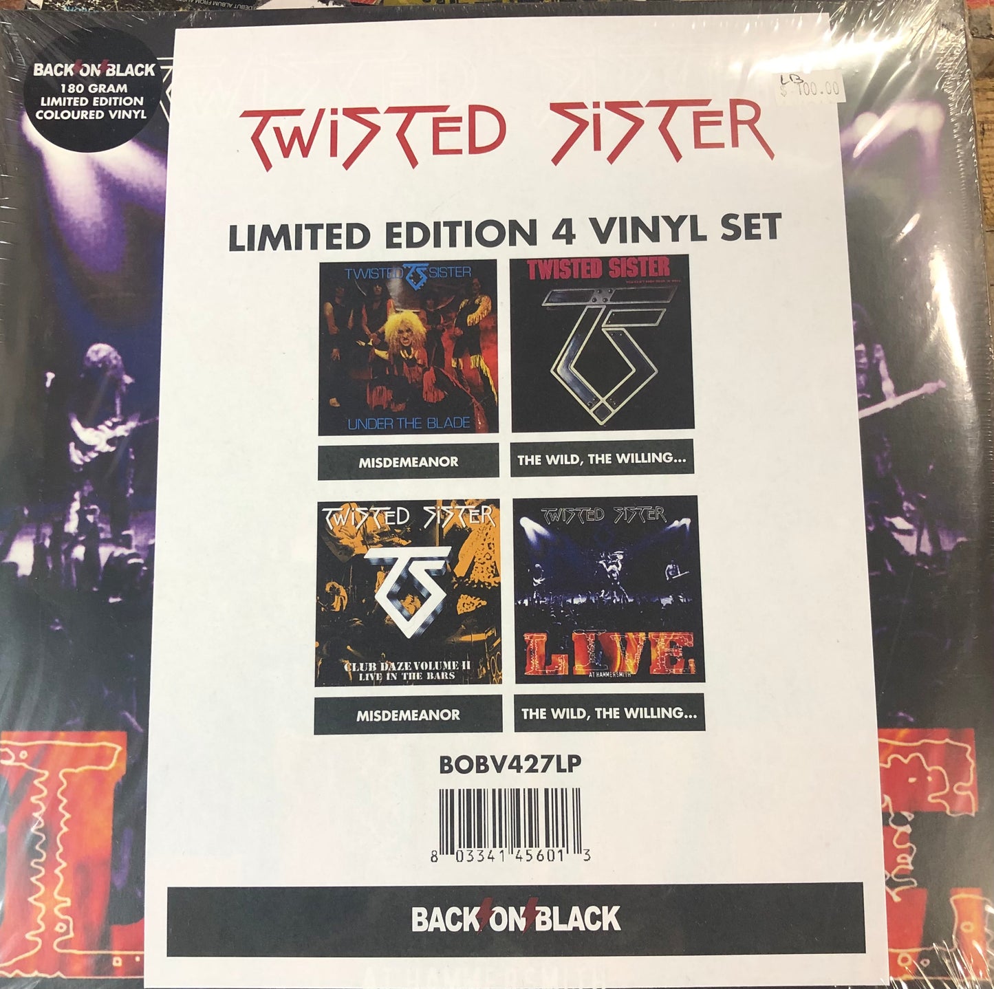 TWISTED SISTER - LIMITED EDITION 4 ALBUM SET) VINYL