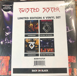 TWISTED SISTER – LIMITED EDITION 4 ALBUM SET) VINYL