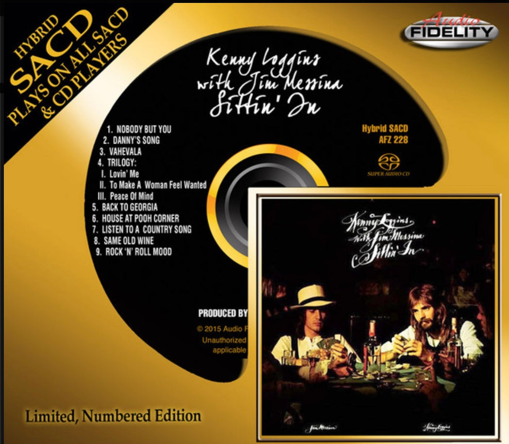 KENNY LOGGINS WITH JIM MESSINA - SITTIN' IN SACD CD