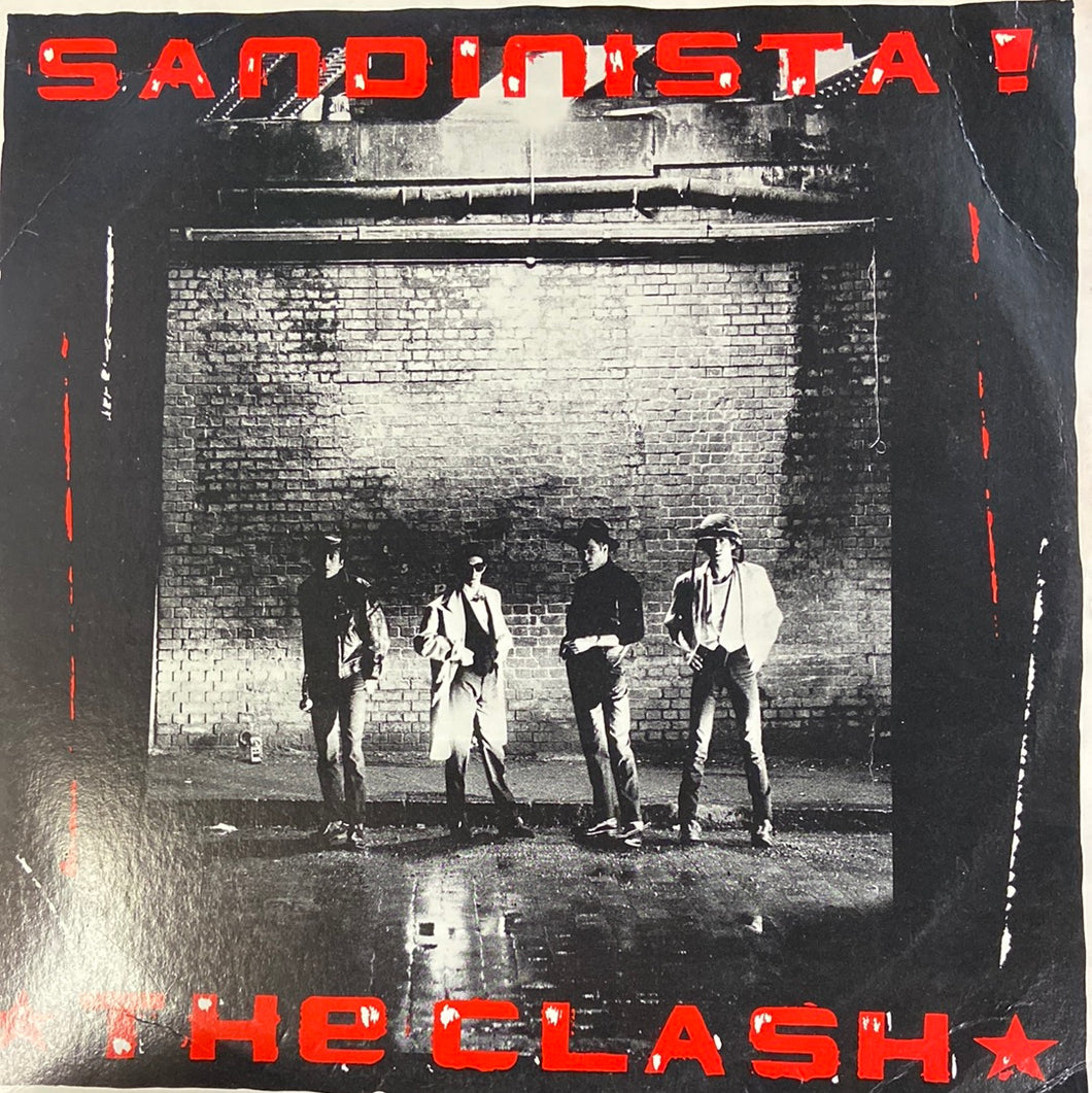 CLASH - SANDINISTA! (USED VINYL 1980 AUS EX+/M-/EX/EX)