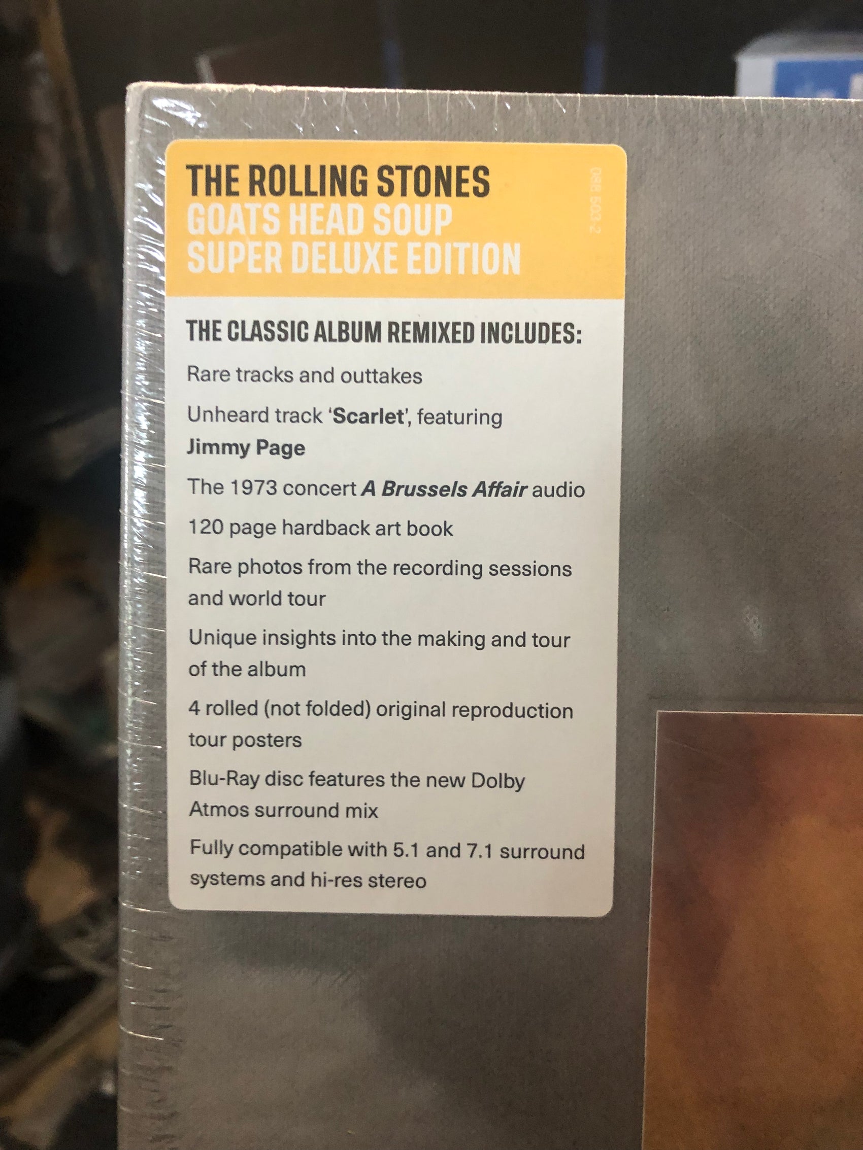 ROLLING STONES - GOATS HEAD SOUP (3CD + BLURAY) SUPER DELUXE BOX SET