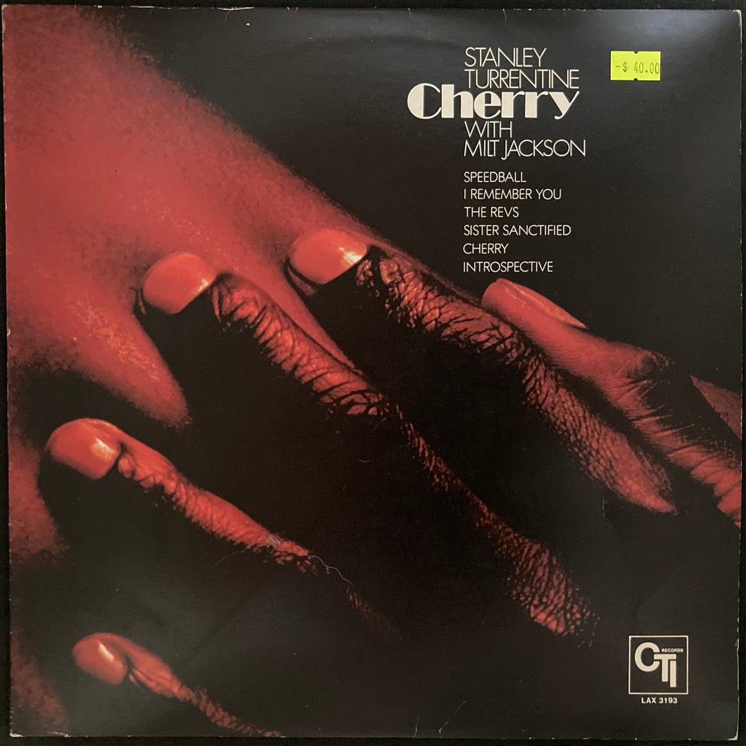 STANLEY TURRENTINE & MILT JACKSON - CHERRY (USED VINYL 1978 JAPAN M-/EX)