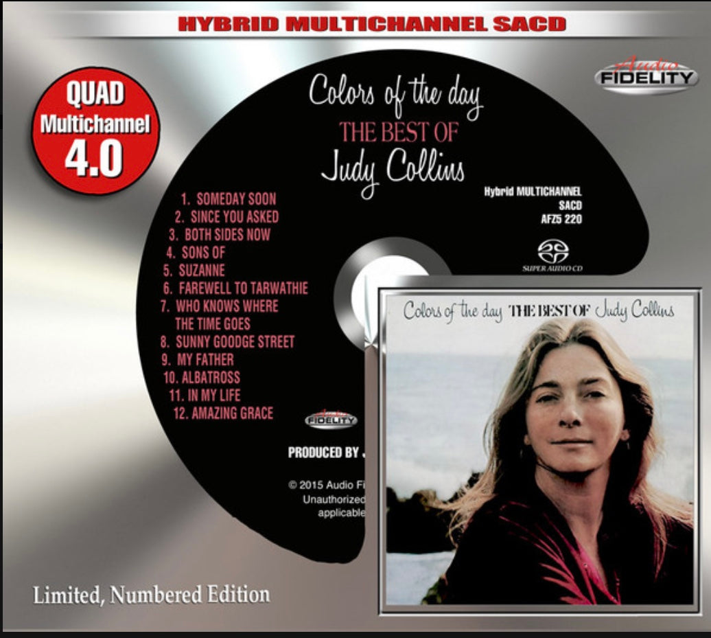 JUDY COLLINS - COLORS OF THE DAY THE BEST OF JUDY COLLINS  SACD CD