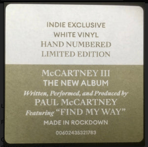 PAUL MCCARTNEY – MCCARTNEY III