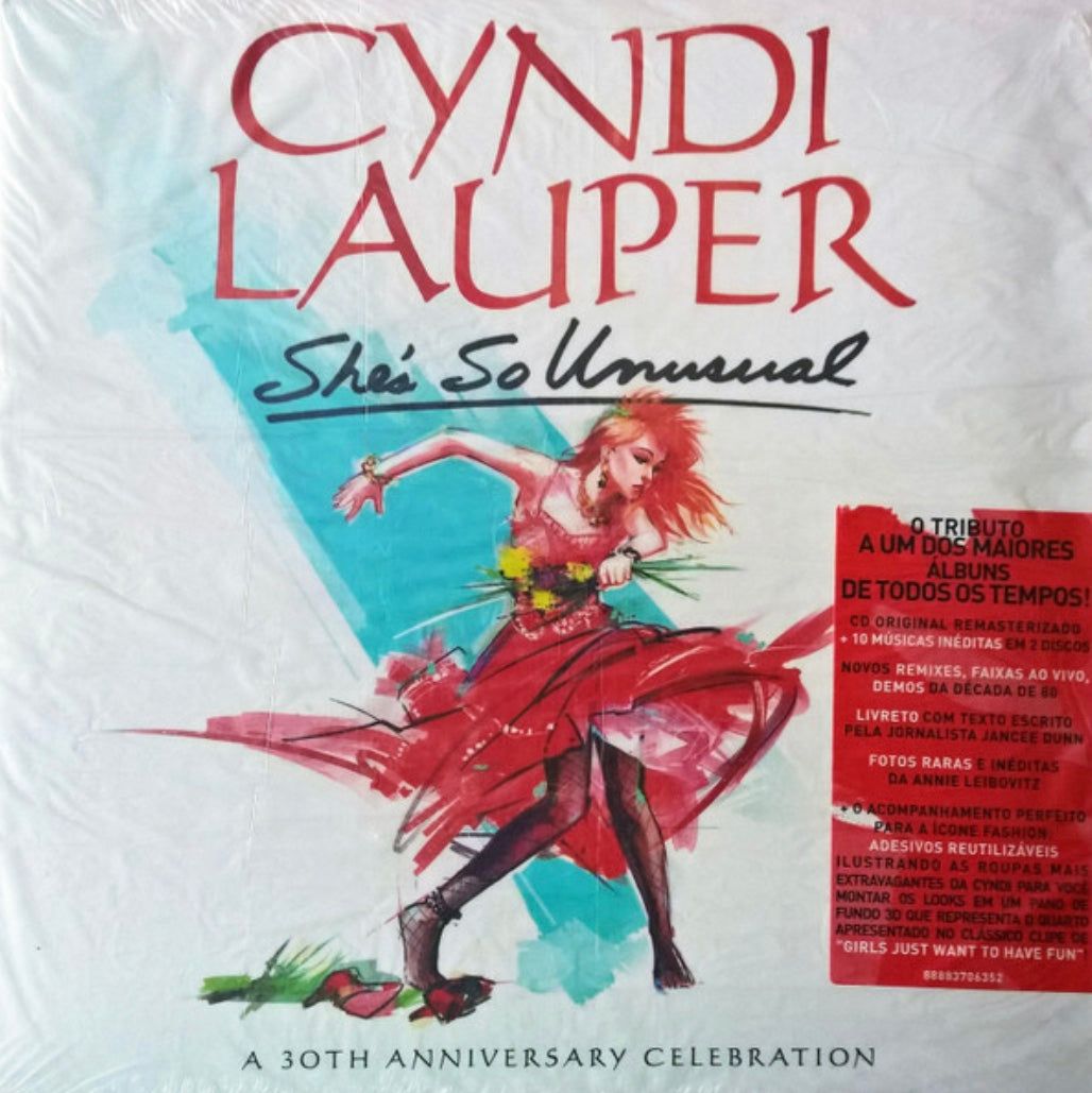 CYNDI LAUPER - SHE'S SO UNUSUAL (A 30TH ANNIVERSARY CELEBRATION (FOLD-OUT) CD