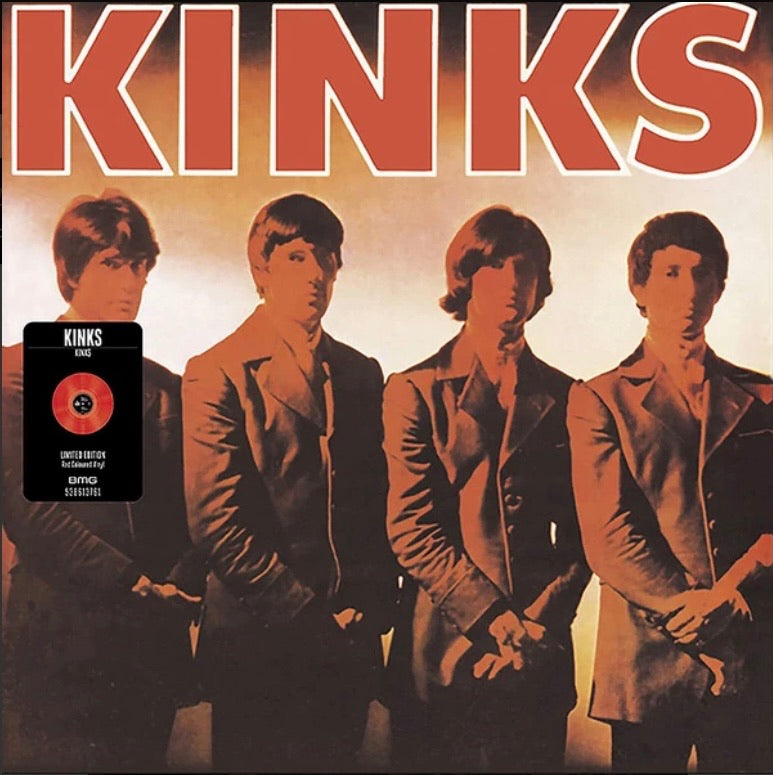 KINKS - KINKS (RED COLOURED) VINYL