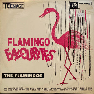 FLAMINGOS - FLAMINGO FAVOURITES (WHITE LABEL PROMO) (USED VINYL 1960 AUS EX/EX)