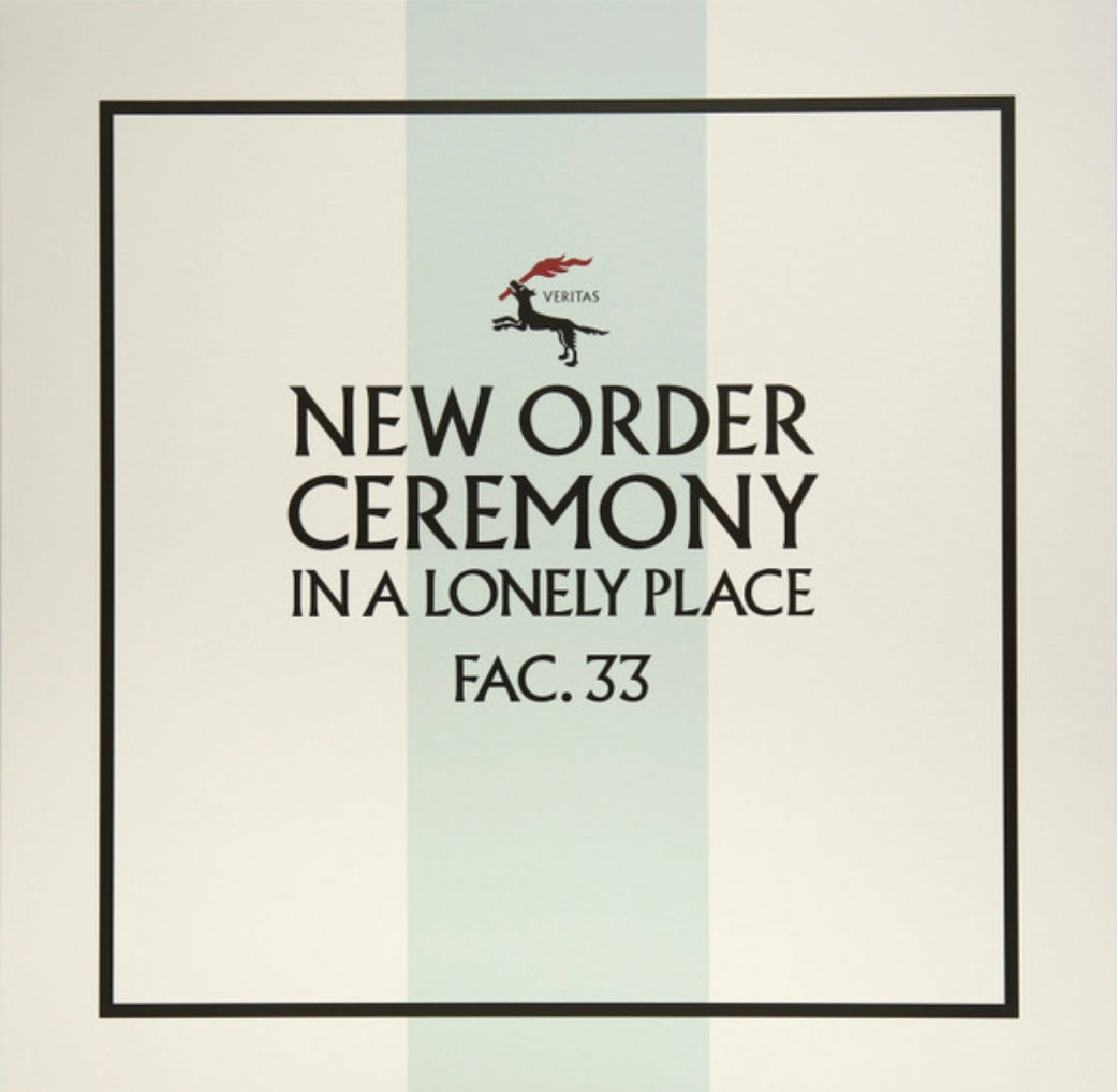 NEW ORDER - CEREMONY (REMASTERED 12") VINYL