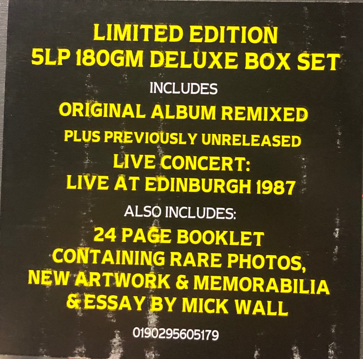 MARILLION - CLUTCHING AT STRAWS (LTD ED 5 LP BOX SET)