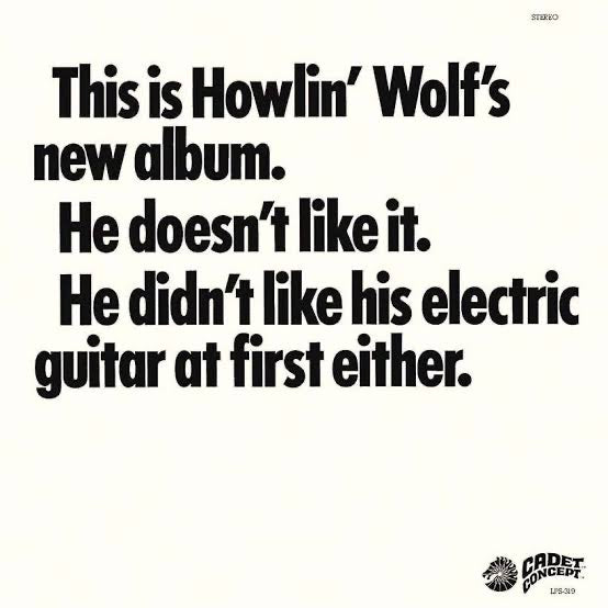 HOWLIN' WOLF - THE HOWLIN' WOLF ALBUM (USED VINYL 2011 US M-/EX)