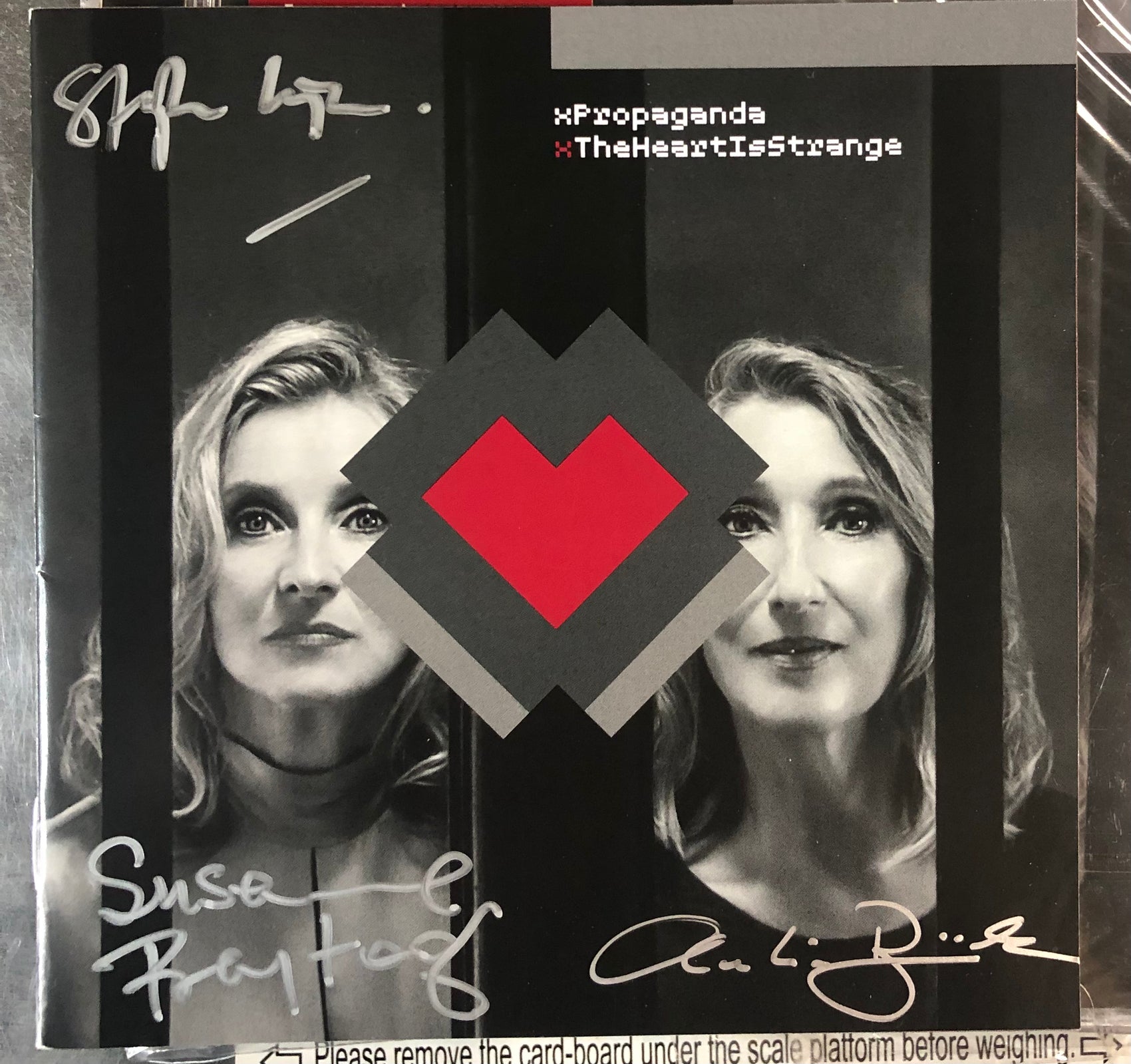 XPROPAGANDA - THE HEART IS STRANGE (LTD SPECIAL EDITION AUTOGRAPHED)