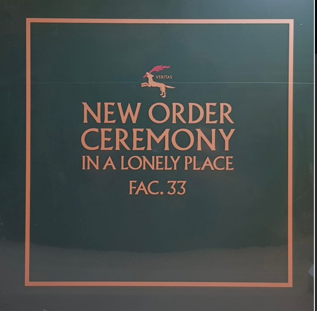 NEW ORDER - CEREMONY (REMASTERED 12") VINYL