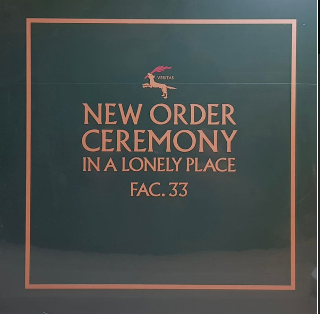 NEW ORDER – CEREMONY (REMASTERED 12”) VINYL