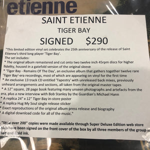 SAINT ETIENNE – TIGER BAY  (LTD ED 25th ANNIVERSARY BOX SET) VINYL